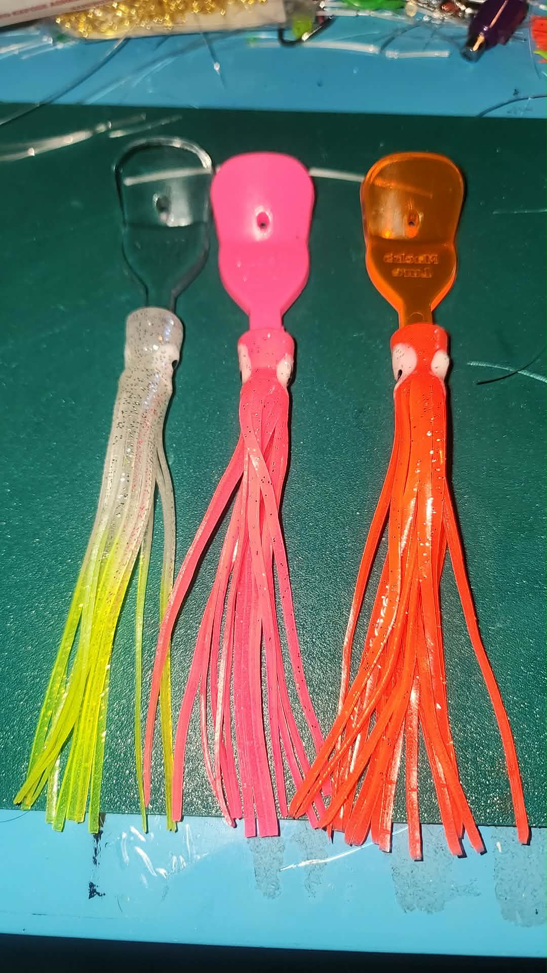 UV Halibut Wiggle Hoochies