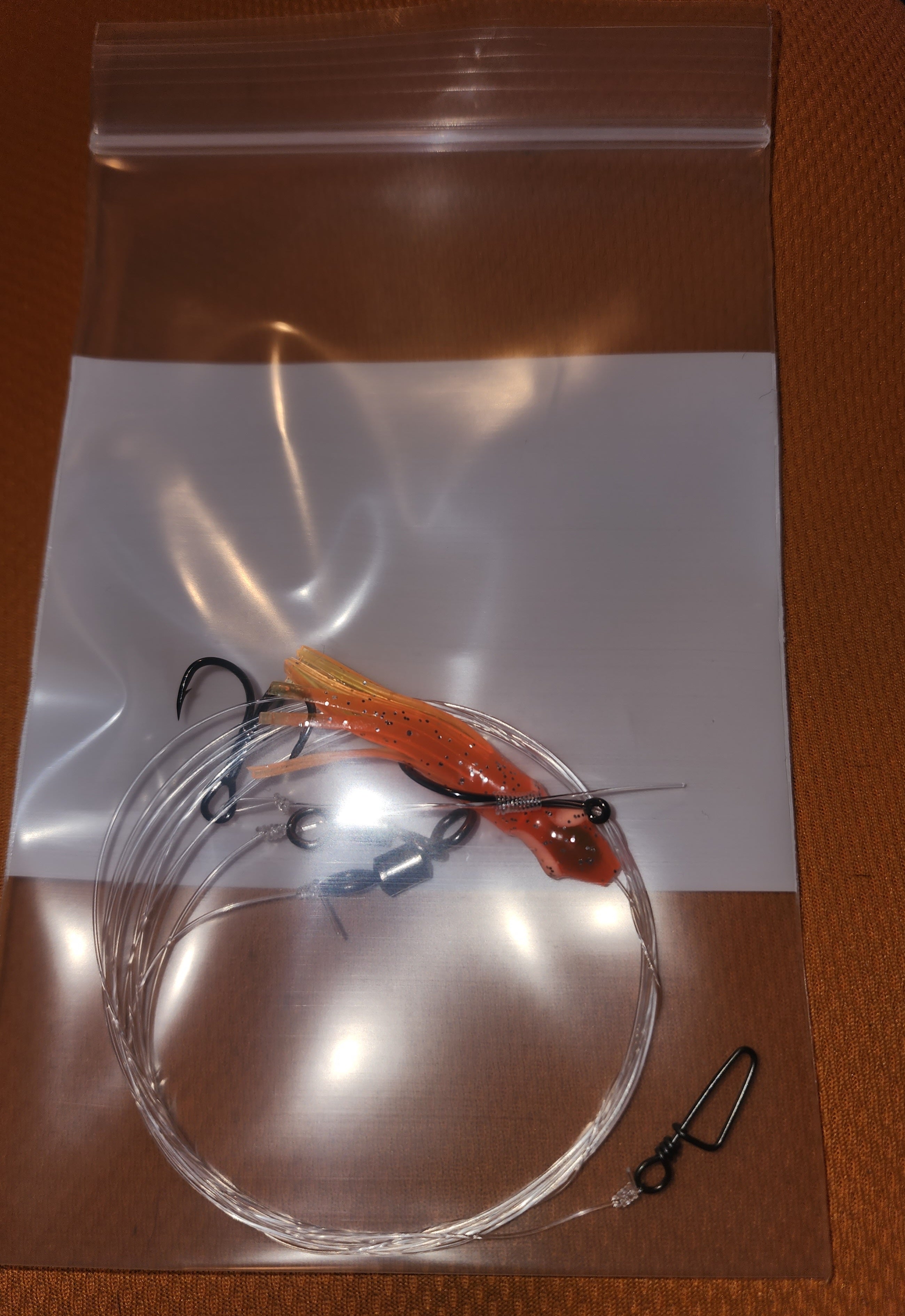 Mini Hoochie Halibut Leader