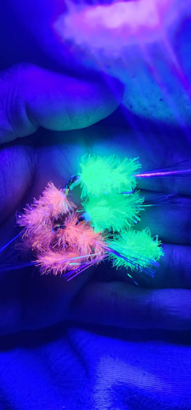 UV Shad Flies 12pk