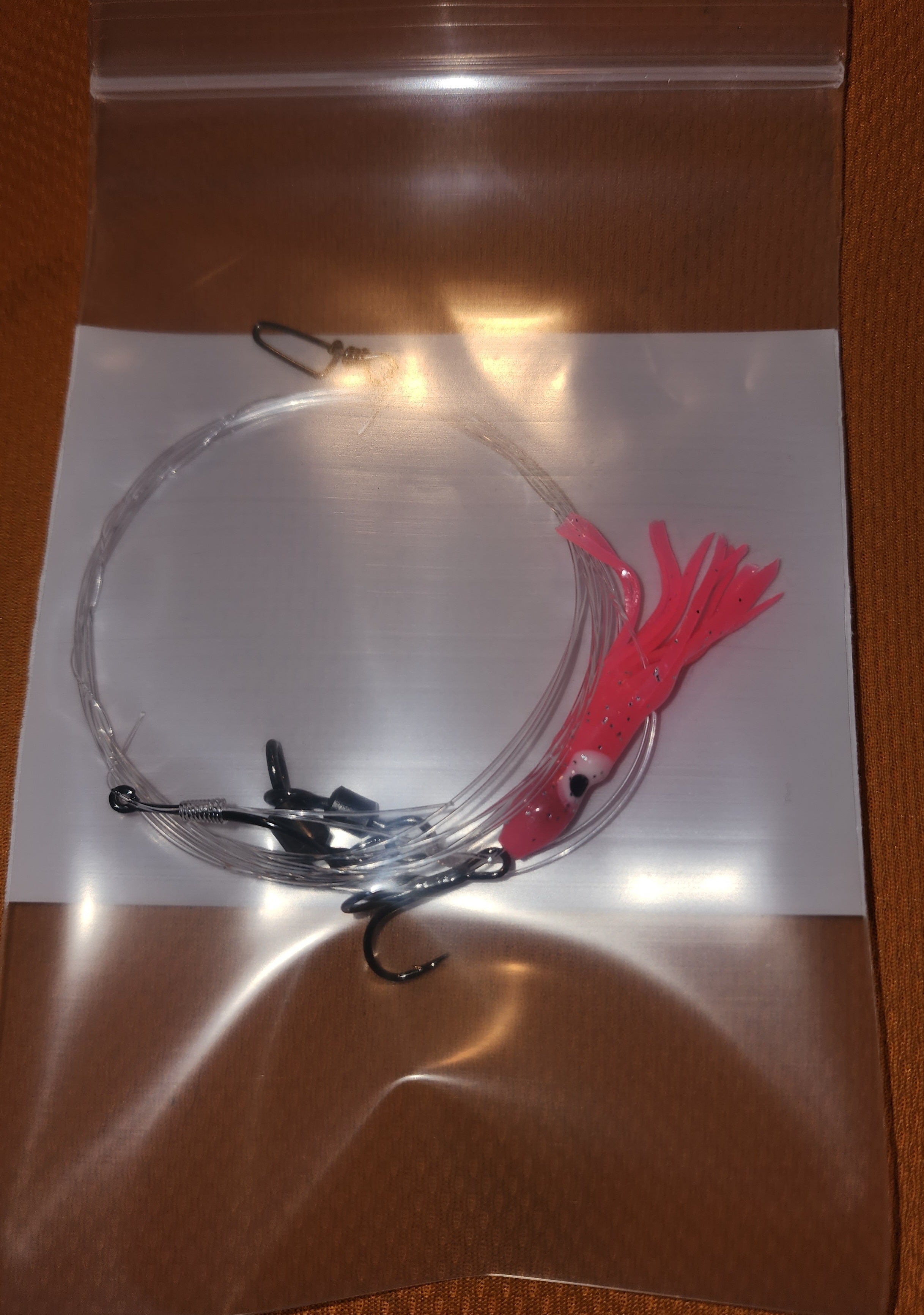 Mini Hoochie Halibut Leader