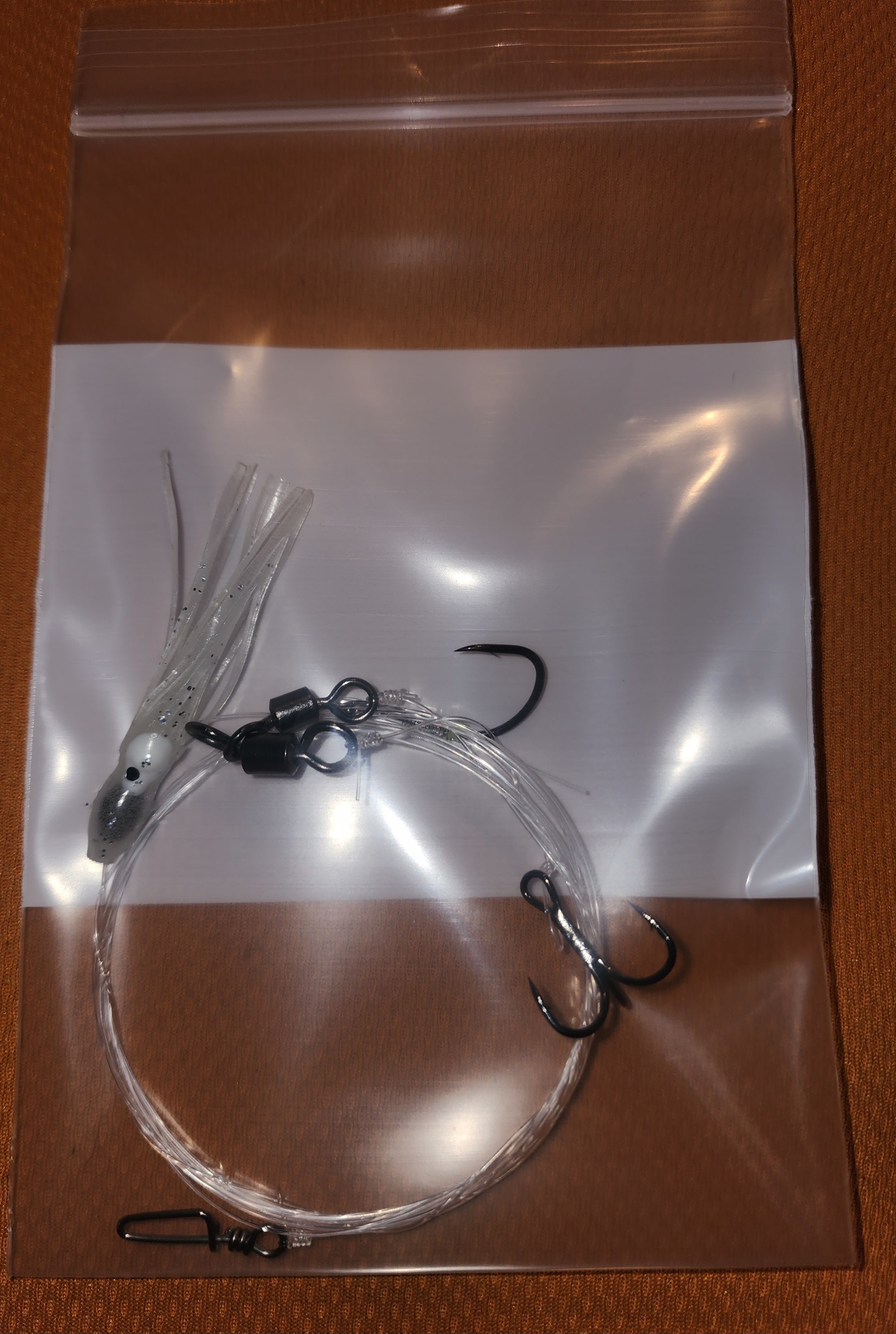 Mini Hoochie Halibut Leader